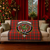 Maule Tartan Crest Quilt